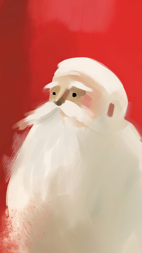 Santa cartoon drawing wedding. AI generated Image by rawpixel.