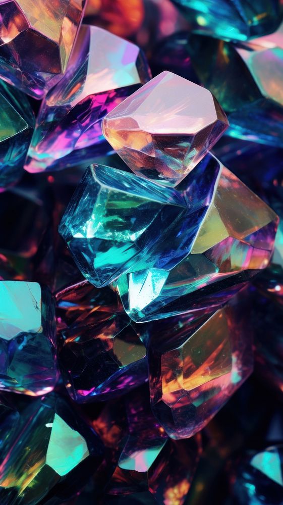 Gems backgrounds gemstone crystal. AI generated Image by rawpixel.