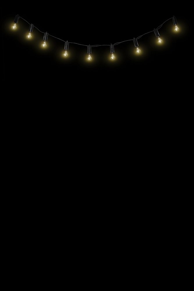 String lights lighting night illuminated. AI generated Image by rawpixel.