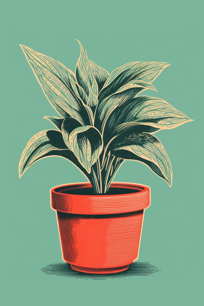 Plant leaf creativity houseplant. AI generated Image by rawpixel.