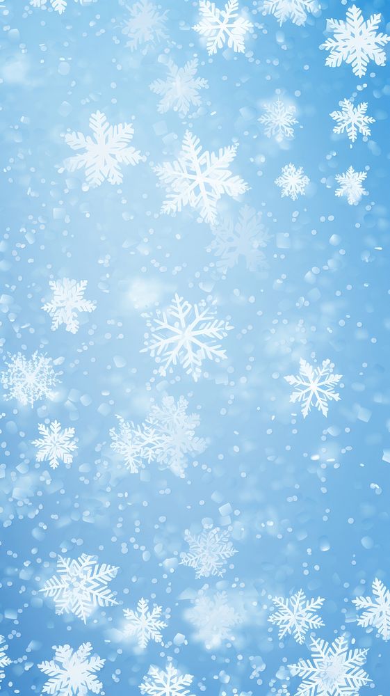 Snow fall backgrounds christmas snowflake. AI generated Image by rawpixel.