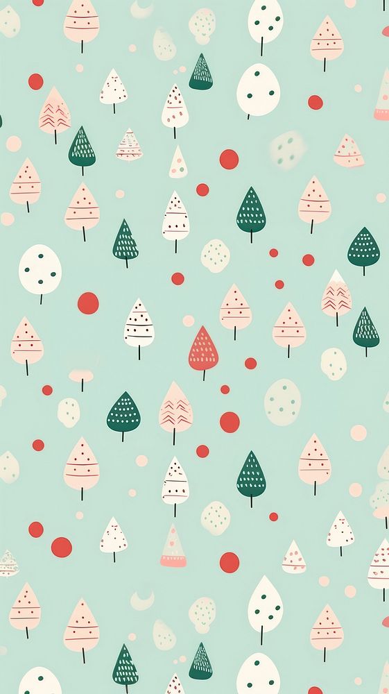 Christmas decoration pattern backgrounds wallpaper. AI generated Image by rawpixel.