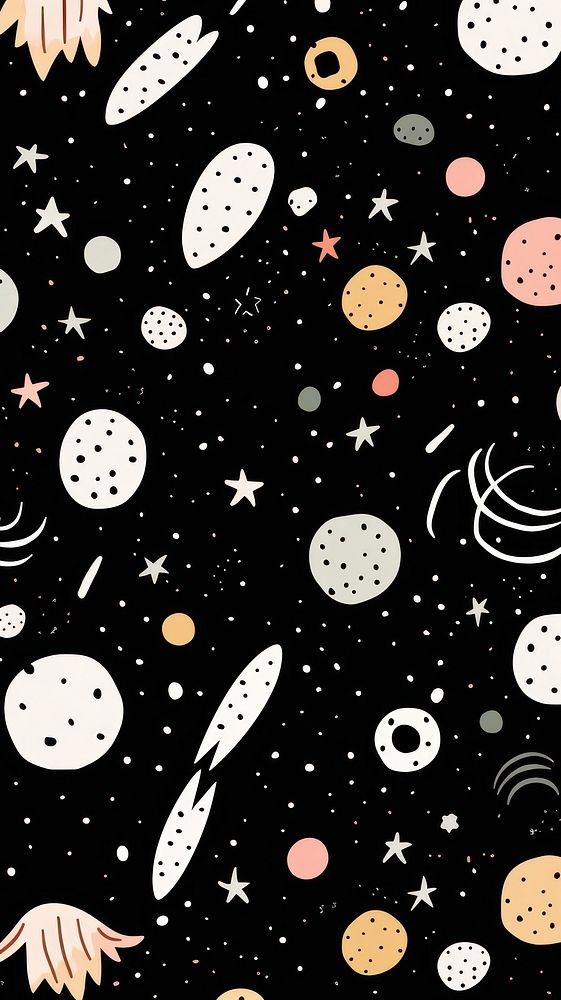 Galaxy pattern astronomy night. AI generated Image by rawpixel.