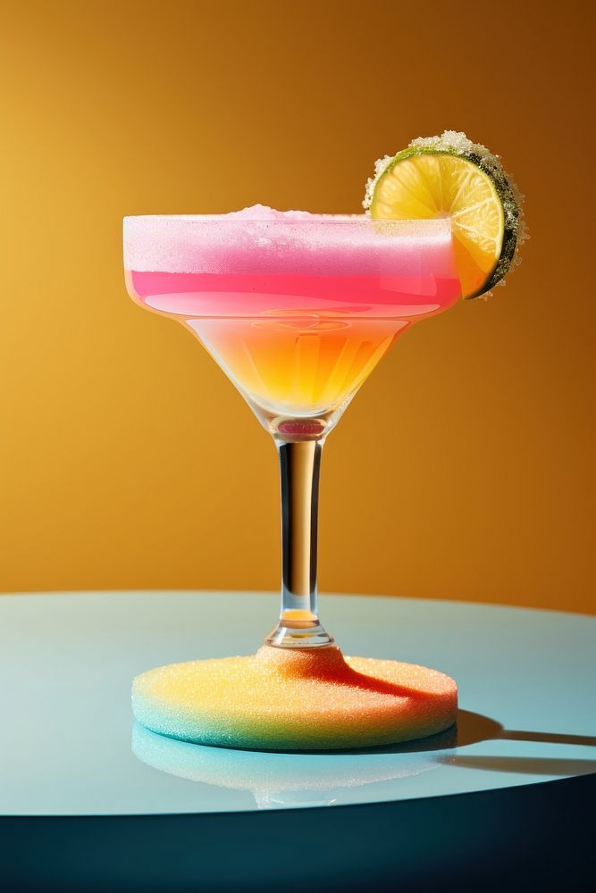 Magarita drink cocktail martini fruit. AI generated Image by rawpixel.
