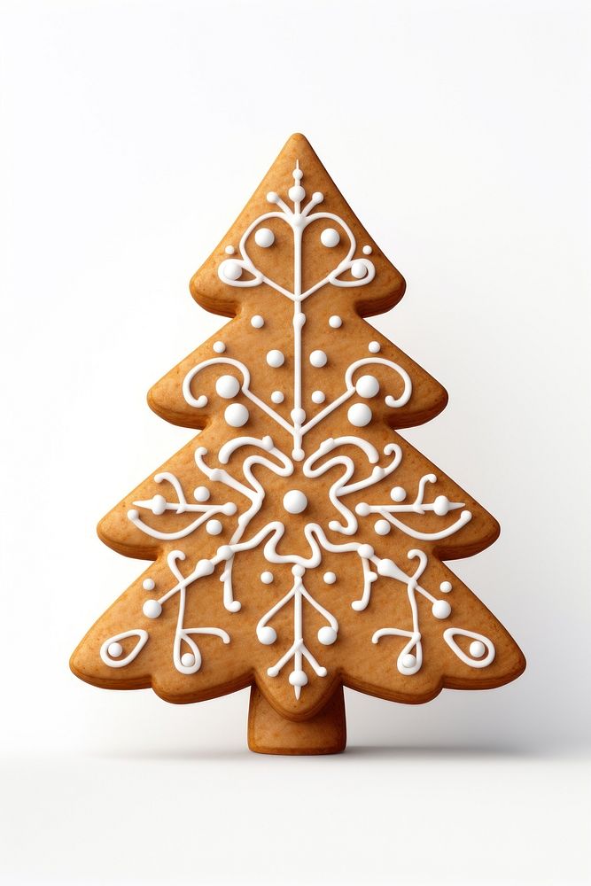 Gingerbread christmas cookie shape. AI generated Image by rawpixel.