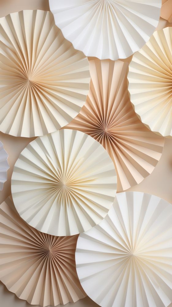 Chinese paper fans backgrounds art repetition. AI generated Image by rawpixel.