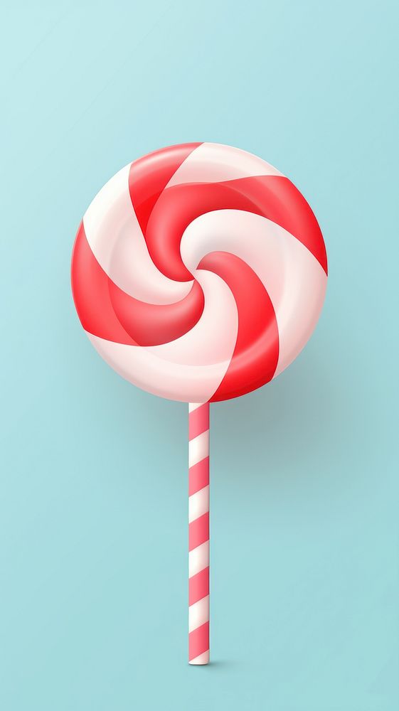 Candy cane lollipop food confectionery. AI generated Image by rawpixel.