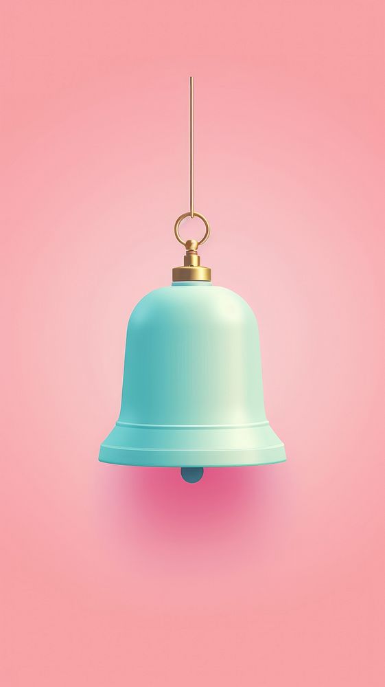 Bell lamp decoration chandelier. AI generated Image by rawpixel.
