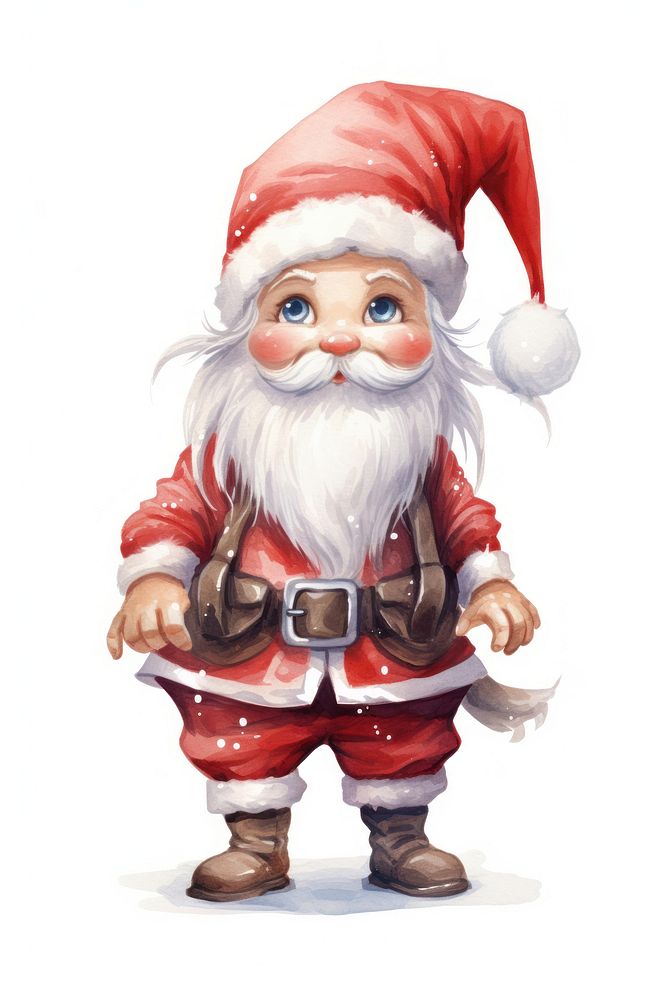 Cute gnome celebration decoration christmas. AI generated Image by rawpixel.