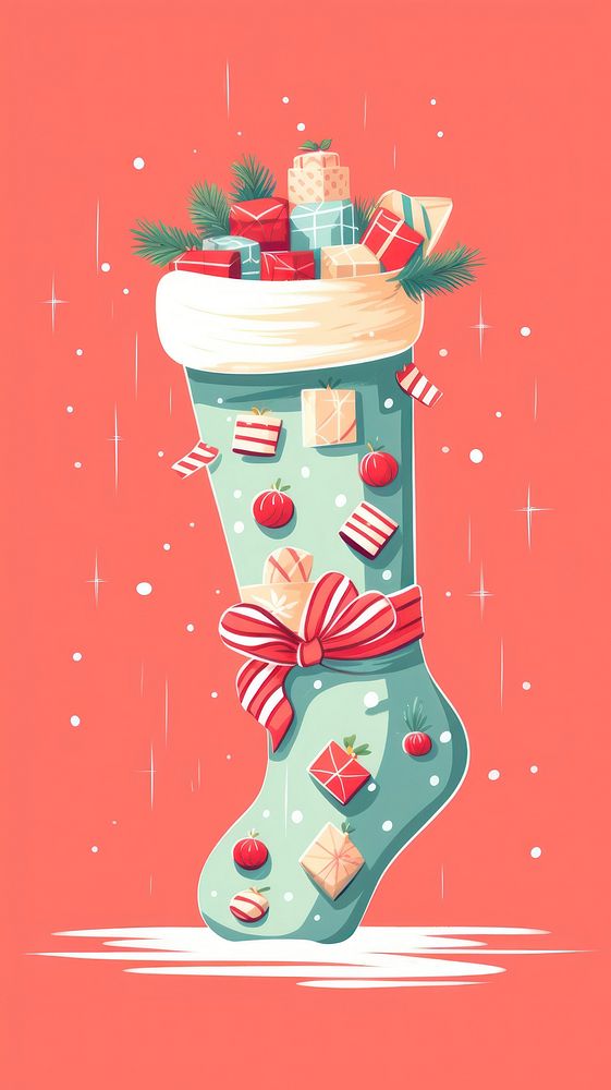 Christmas gift celebration decoration. AI generated Image by rawpixel.