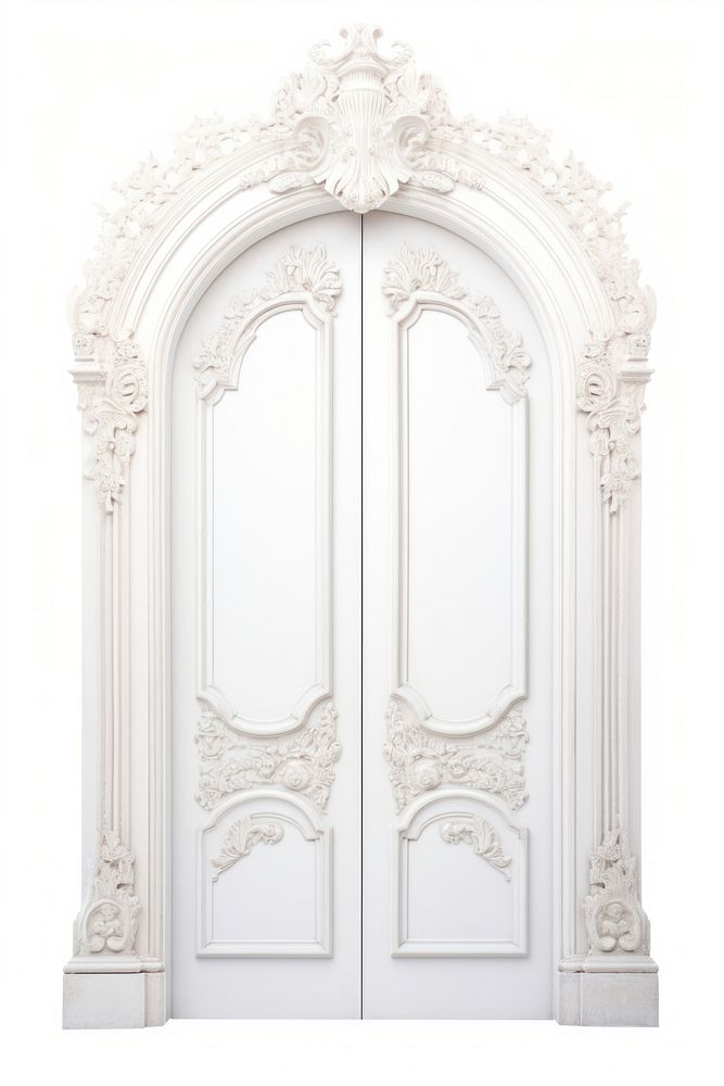 Openned door architecture building white. AI generated Image by rawpixel.