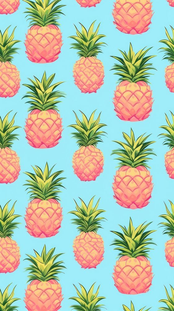 Pineapple ring backgrounds pattern plant. Free Photo Illustration