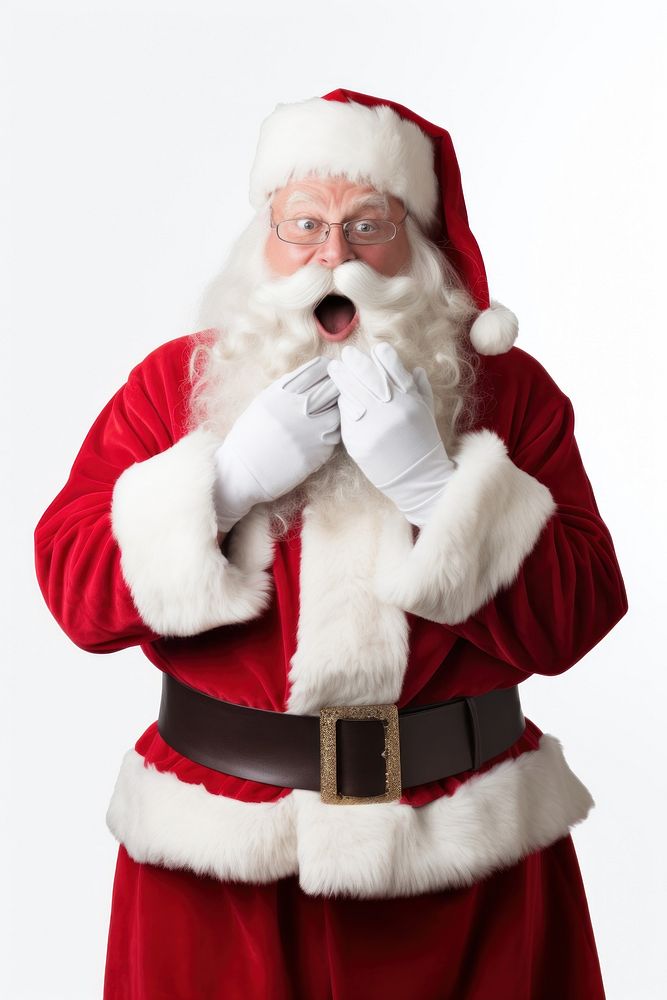 Christmas surprise costume white. AI generated Image by rawpixel.