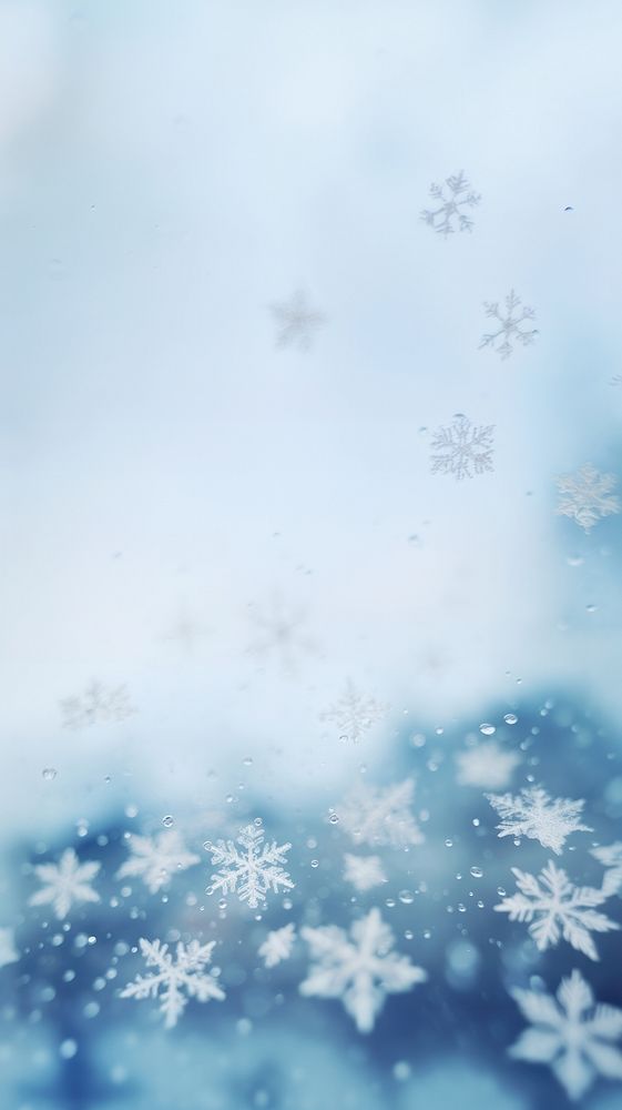 Snowflakes backgrounds nature celebration. AI generated Image by rawpixel.