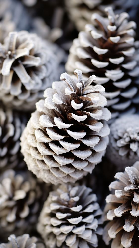 Christmas Pine cones textured outdoors nature plant. AI generated Image by rawpixel.