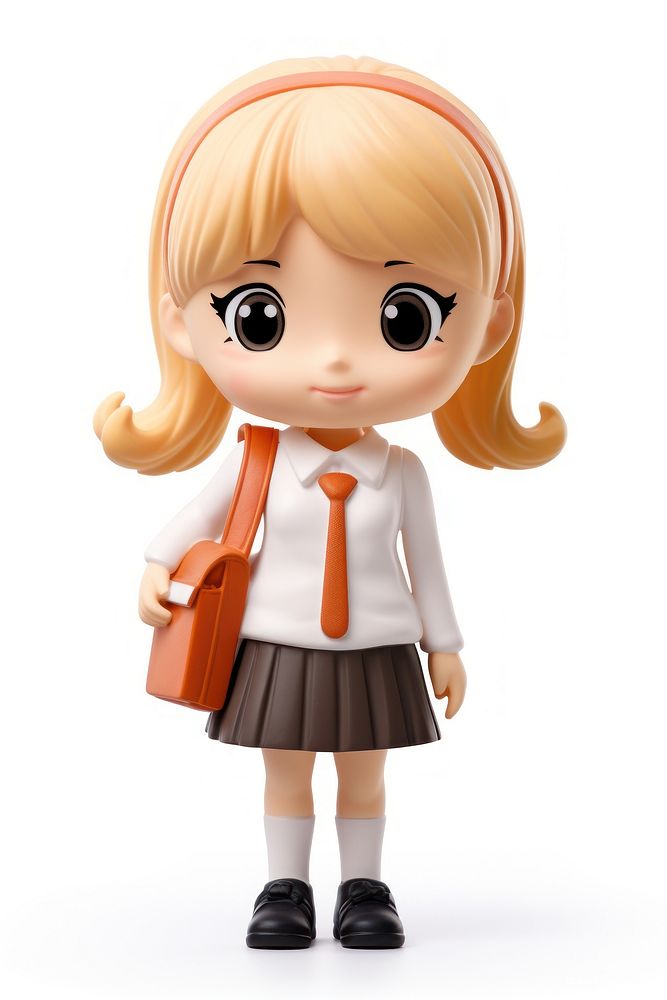 Student doll cute toy. AI generated Image by rawpixel.