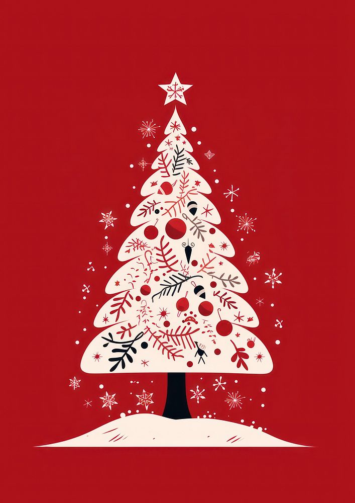 Christmas christmas red red background. AI generated Image by rawpixel.