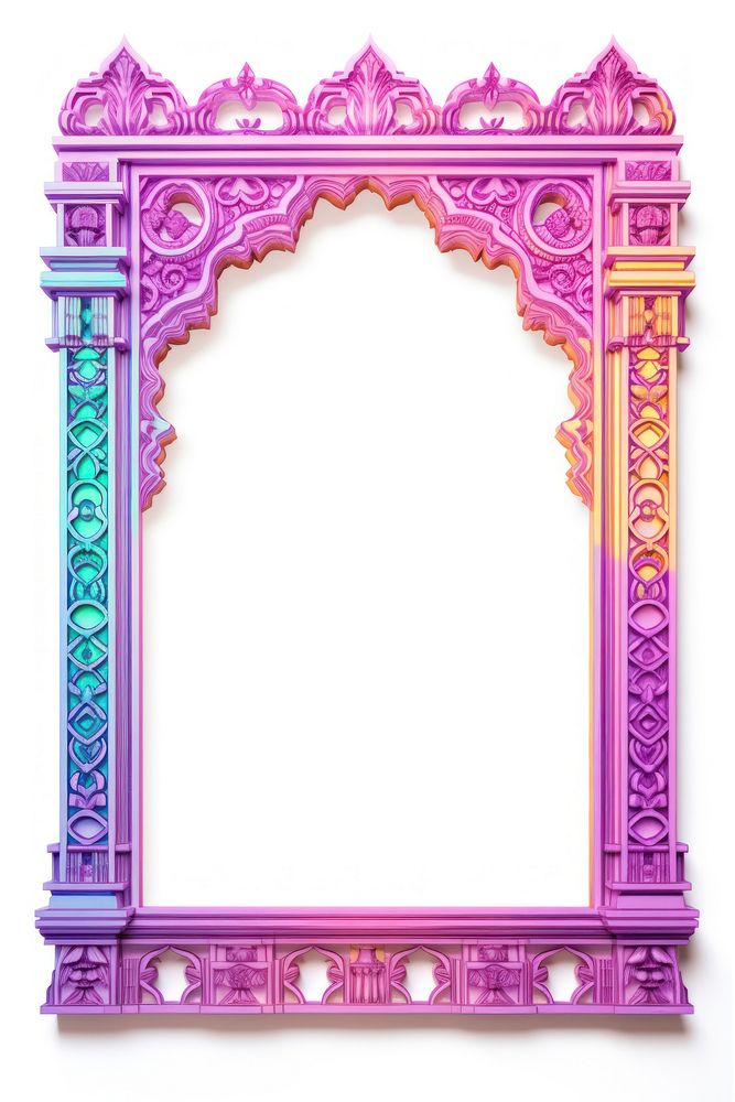 India style frame mockup architecture creativity rectangle. AI generated Image by rawpixel.