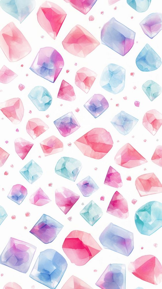 Diamond backgrounds pattern petal. AI generated Image by rawpixel.