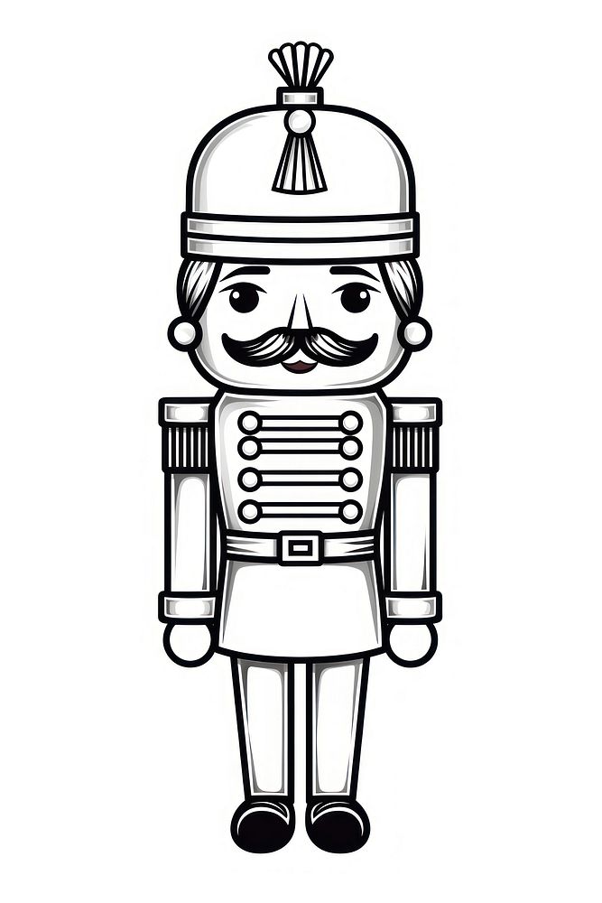 Nutcracker drawing nutcracker sketch. AI generated Image by rawpixel.