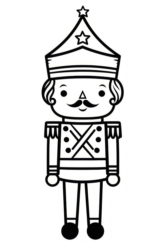 Nutcracker nutcracker drawing doodle. AI generated Image by rawpixel.