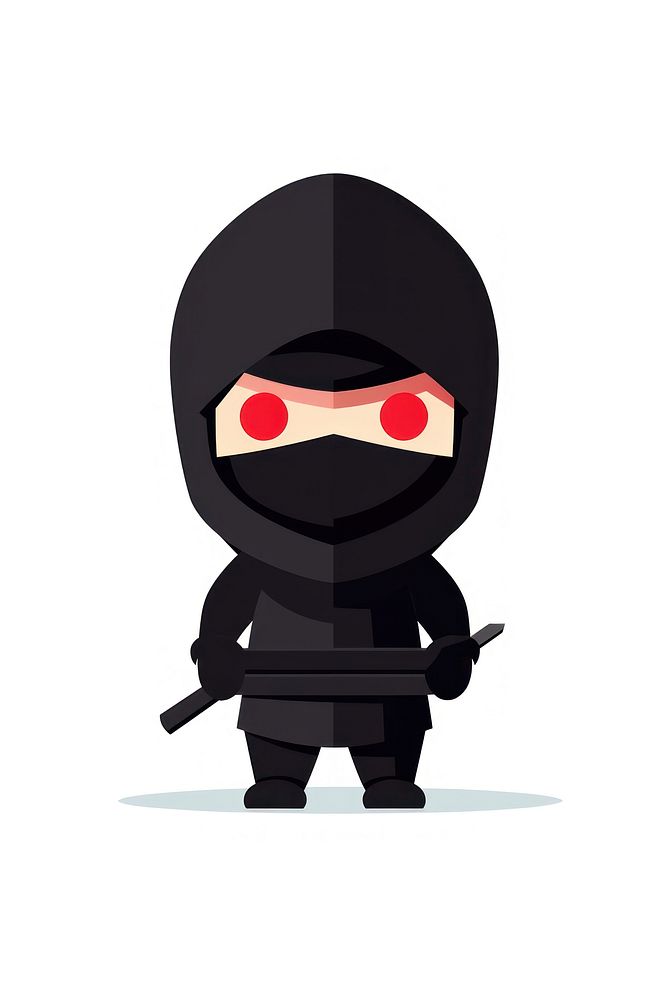 A male ninja protection security disguise. AI generated Image by rawpixel.