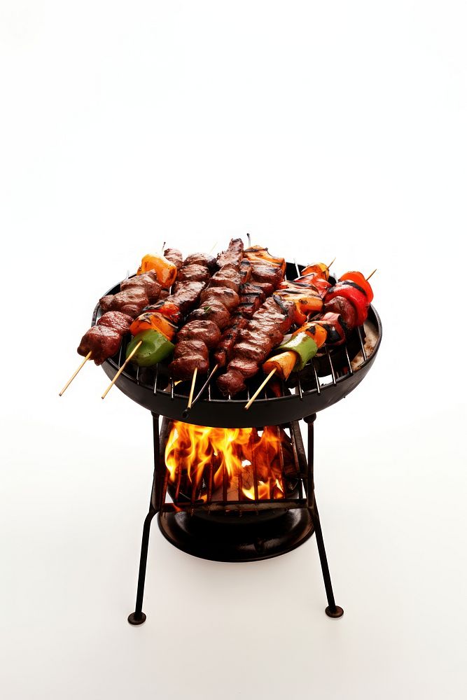 A barbeque food grilling meat. 