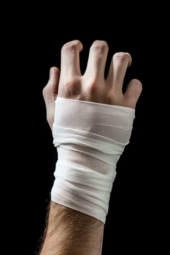 Bandage hand white recovery. AI generated Image by rawpixel.