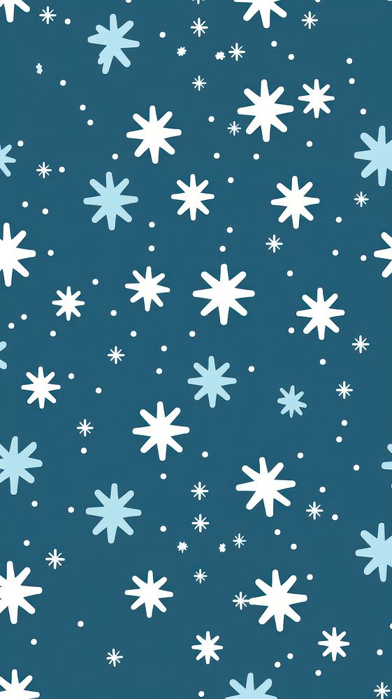 Snow pattern backgrounds snowflake. AI generated Image by rawpixel.