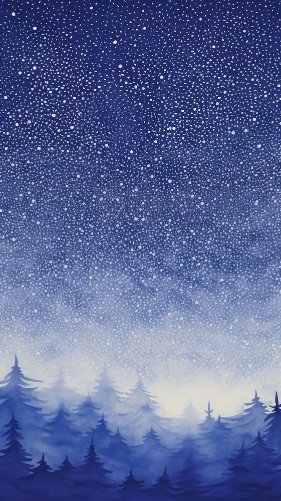 Winter snow lanscapes night backgrounds outdoors. AI generated Image by rawpixel.
