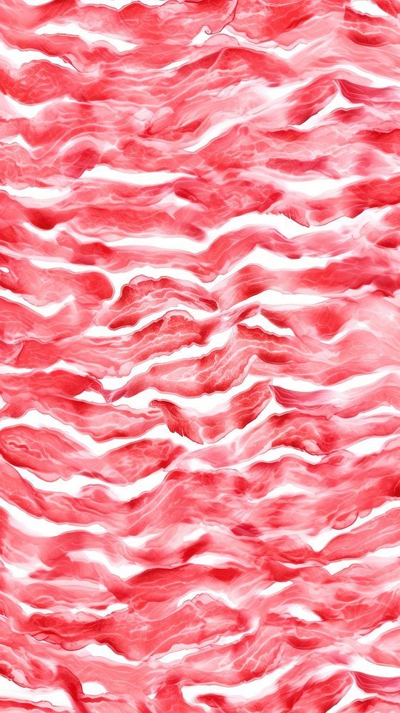 Bacon backgrounds texture petal. AI generated Image by rawpixel.