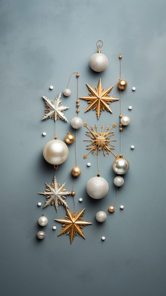 Christmas jewelry celebration accessories. AI generated Image by rawpixel.