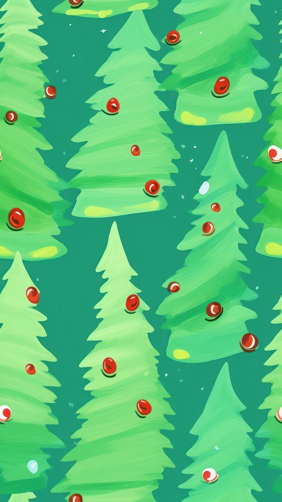 Chirstmas ornamanets christmas backgrounds pattern. AI generated Image by rawpixel.