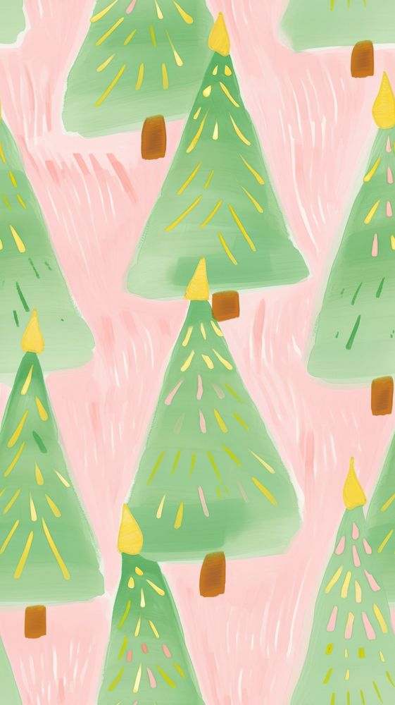 Retro christmas tree backgrounds celebration creativity. AI generated Image by rawpixel.