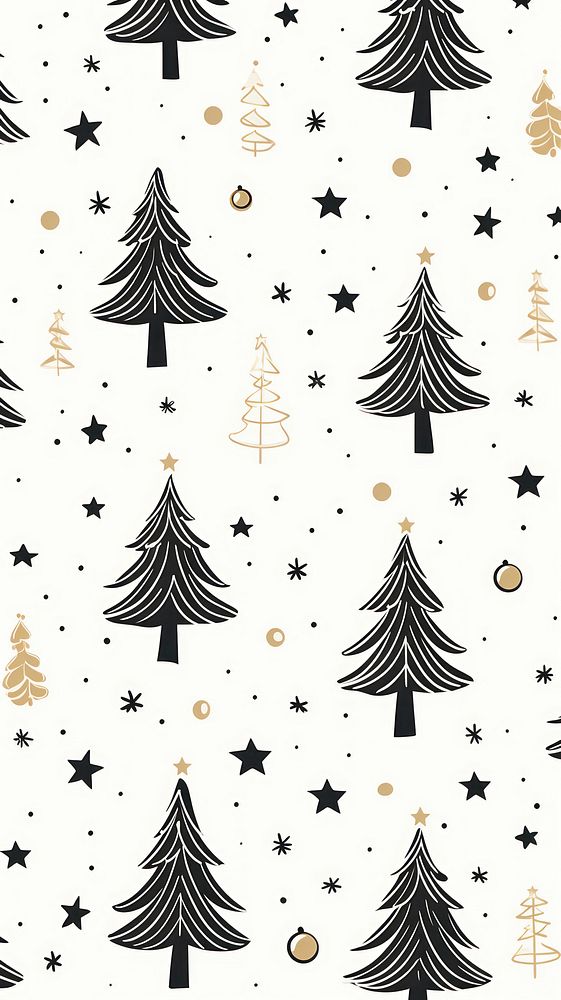 Christmas tree backgrounds outdoors winter. AI generated Image by rawpixel.