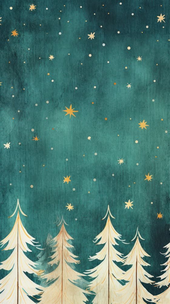 Christmas Wallpaper backgrounds christmas constellation. AI generated Image by rawpixel.