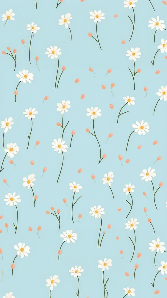 Flowers pattern plant backgrounds