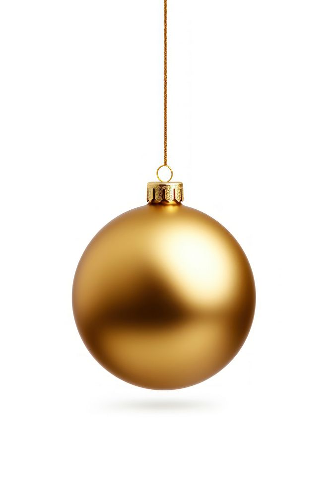 Gold christmas hanging jewelry. AI generated Image by rawpixel.