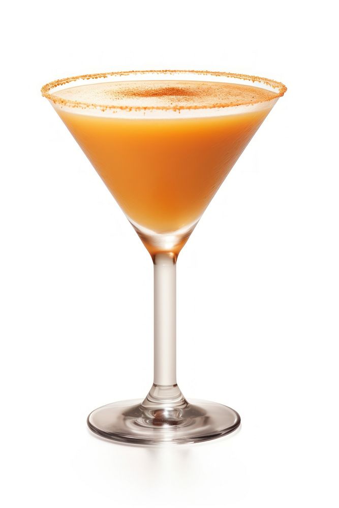 A Pumpkin Martini martini drink cocktail. AI generated Image by rawpixel.