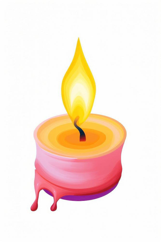 Diwali candle fire illuminated anniversary. AI generated Image by rawpixel.