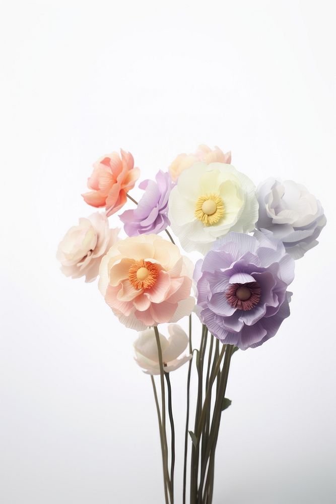 Colorful flowers. AI generated Image by rawpixel.