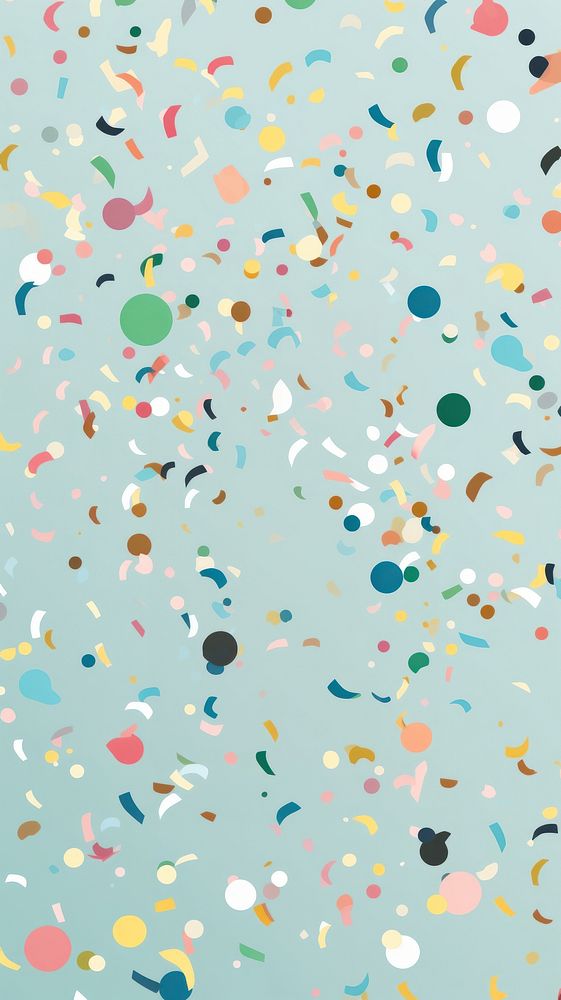 Confetti backgrounds splattered abundance. AI generated Image by rawpixel.