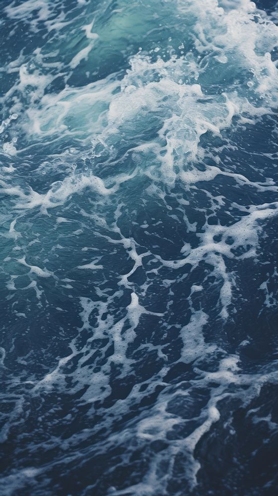 Waves outdoors nature ocean. AI generated Image by rawpixel.