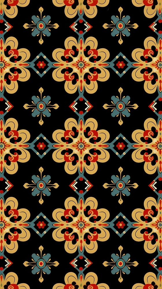 Thai pattern backgrounds art kaleidoscope. 