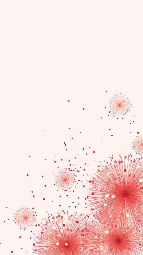 New year fireworks flower plant. AI generated Image by rawpixel.