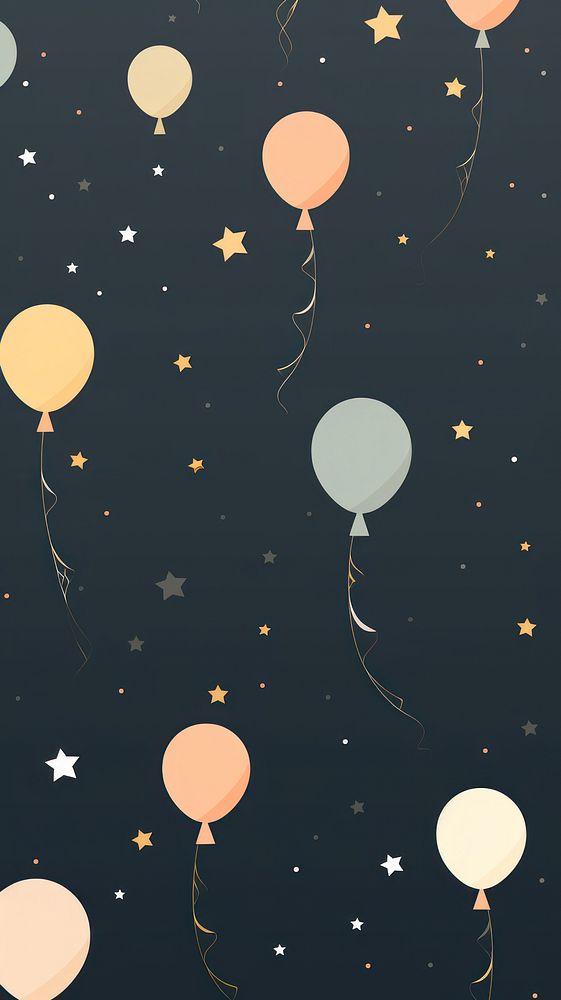 New year confetti outdoors balloon. AI generated Image by rawpixel.