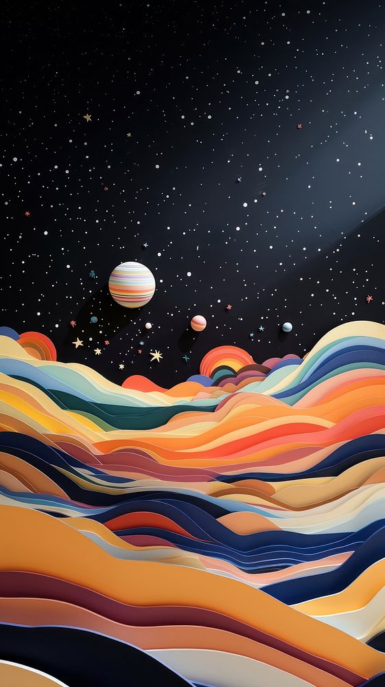 Space backgrounds astronomy outdoors. AI generated Image by rawpixel.