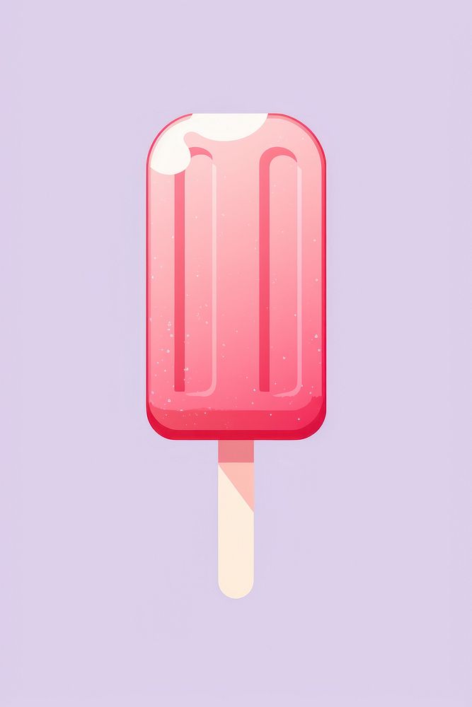Popsicle Ice Cream dessert cream food. AI generated Image by rawpixel.