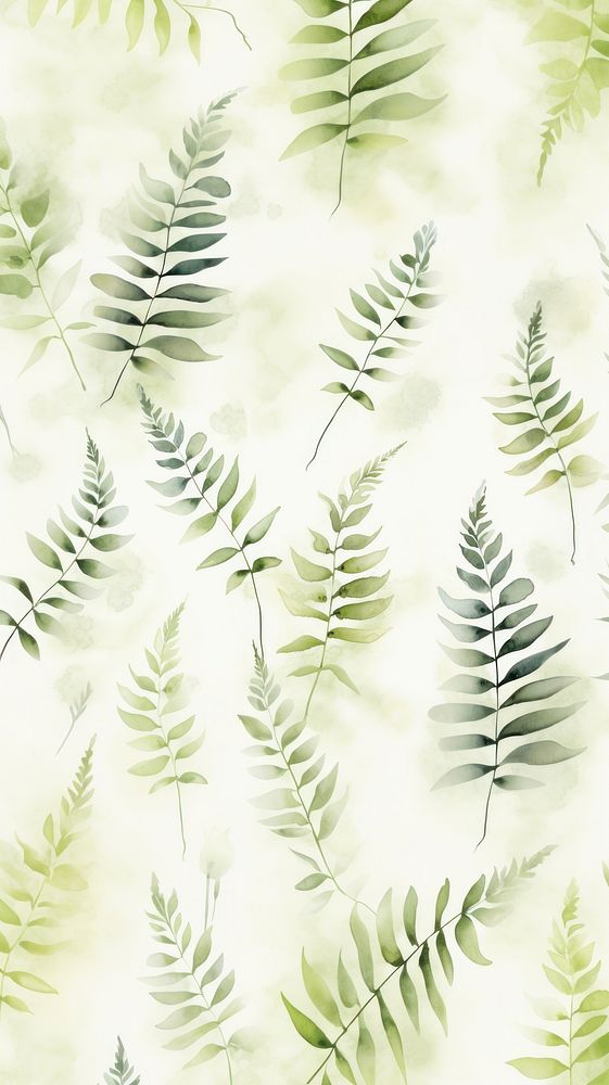 Fern pattern fern backgrounds. AI generated Image by rawpixel.