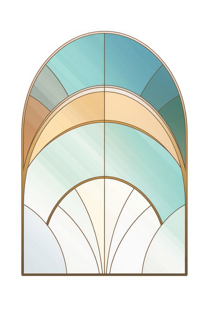Glass Frame Ornament architecture shape art. AI generated Image by rawpixel.